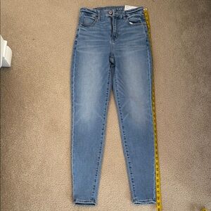 American Eagle Outfitters Light Blue High Rise Jeans
